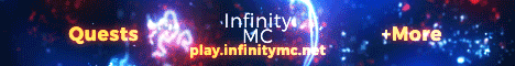 InfinityMC [Pixelmon Reforged][Legendari Minecraft server banner