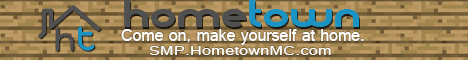 Hometown Minecraft server banner