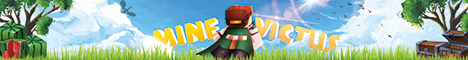 Minevictus Minecraft server banner