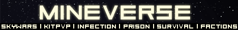 Mineverse Minecraft server banner