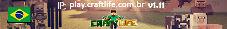 Craft Life - Survival/SkyBlock/Creative/ Minecraft server banner