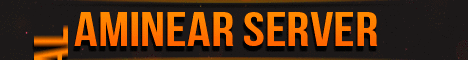 Aminear Minecraft server banner