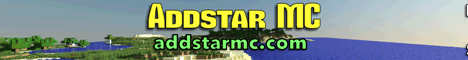 Addstar MC :: Family Friendly - Survival Minecraft server banner